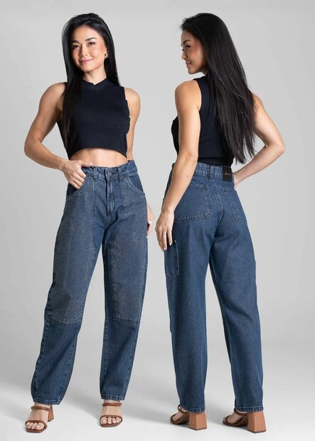 Calça Jeans Sawary Barrel - 282595