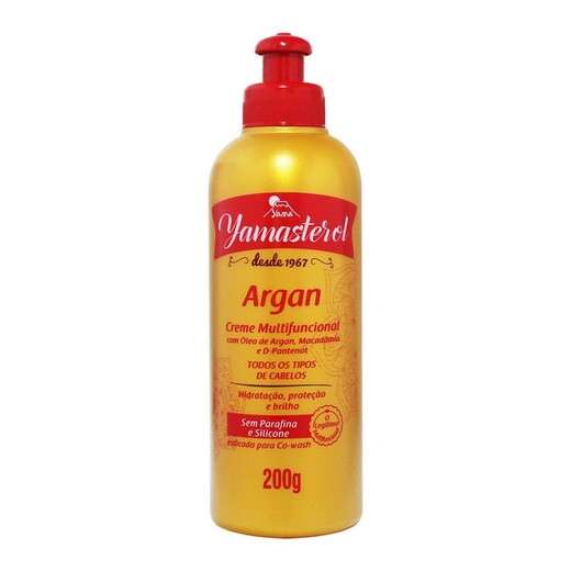 Image_Creme Multifuncional Yamasterol com Óleo de Argan 200g