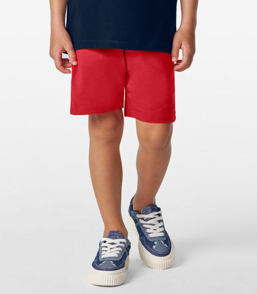 Conjunto Camiseta com Bermuda Trick Nick Azul Marinho