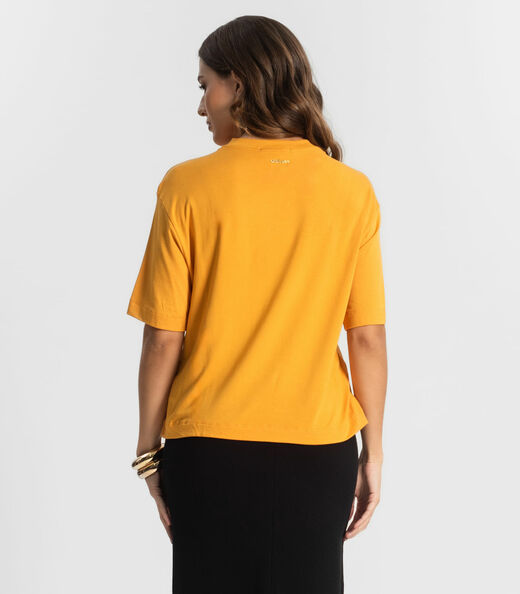 Camiseta Feminina Endless Amarelo