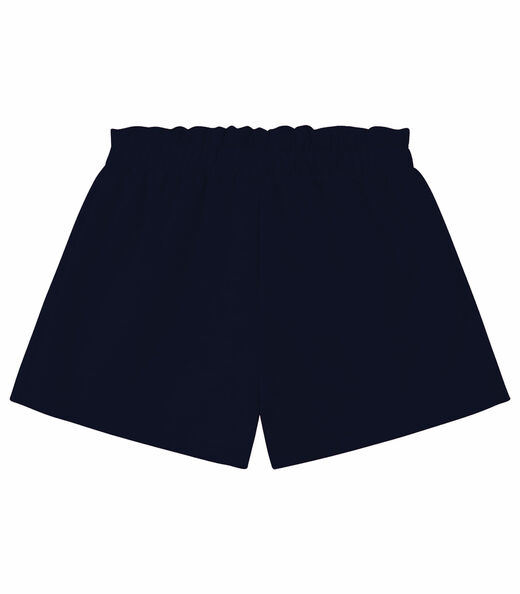 Shorts Infantil Feminino Moletinho Rovitex Kids Azul