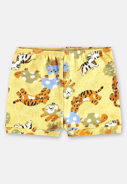 Image_Short para Bebê Menino em Suedine Up Baby