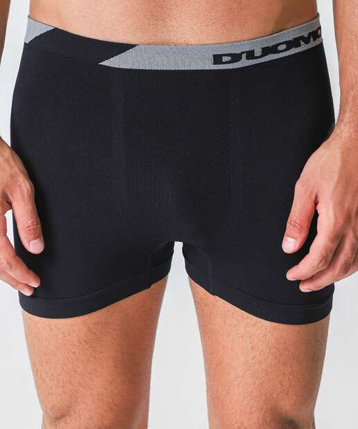 Cueca Masculina Boxer Duomo Preto