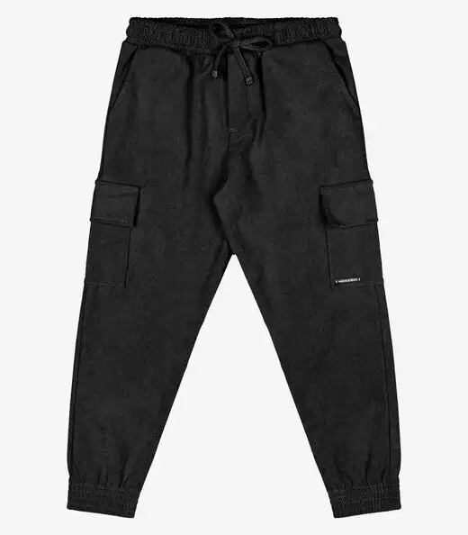 Image_Calça Infantil Feminino Jogger Trick Nick Preto