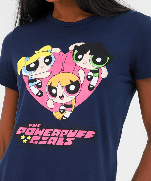 Short Doll Feminino The Powerpuff Girls Marisa Azul