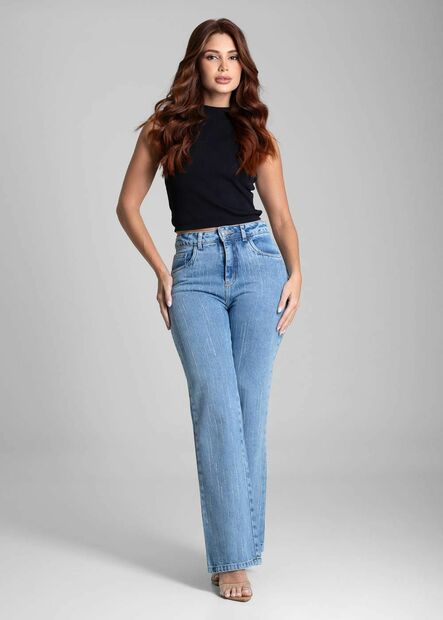 Calça Jeans Sawary Reta - 282570