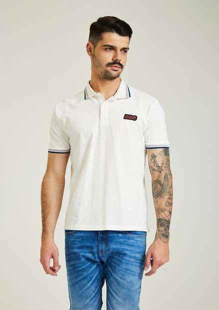 Camiseta Polo Rock e Soda Masculina
