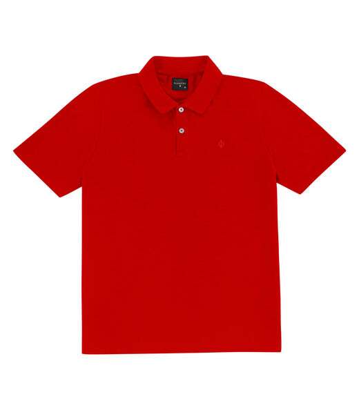 Camisa Polo Básica Masculina Diametro Vermelho