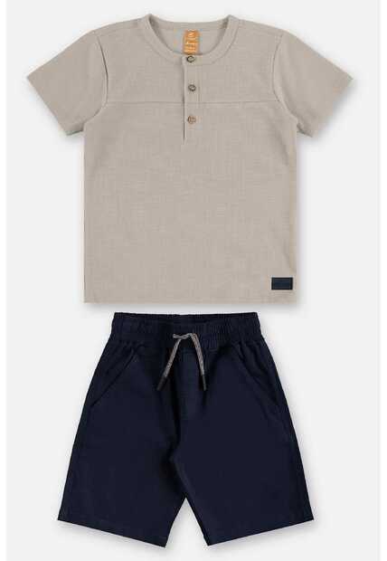Conjunto Camiseta e Bermuda Infantil Up Baby