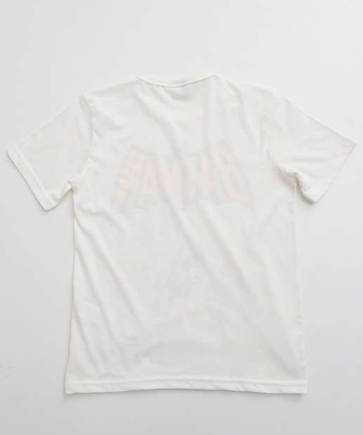 Camiseta Juvenil Batman Warner Bros Tam 10 a 16 Off White