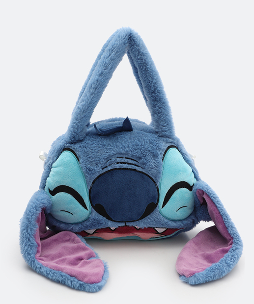 Bolsa De Mão Tote Infantil Disney Azul