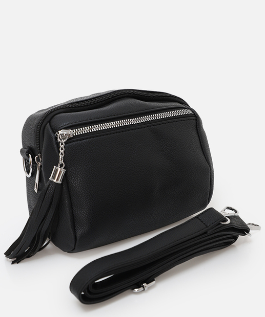 Image_Bolsa Transversal Crossbody Feminina Marisa Preto