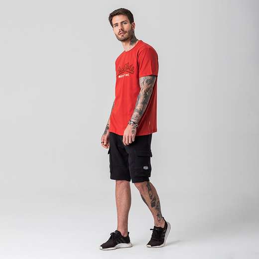 Camiseta Masculina Estampa Rock e Soda