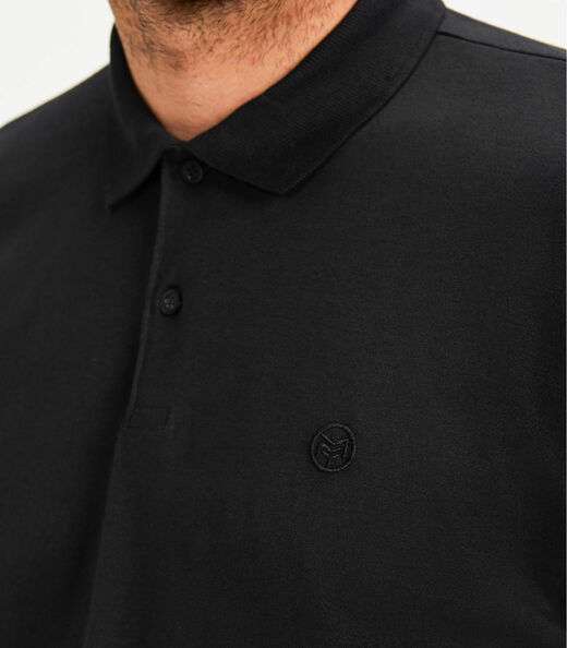Camisa Polo Básica MMT Preto