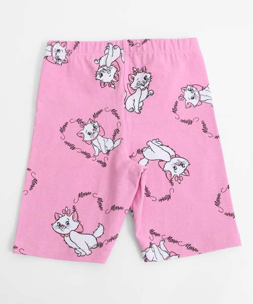 Bermuda Infantil Ciclista Marie Disney Tam 1 a 3