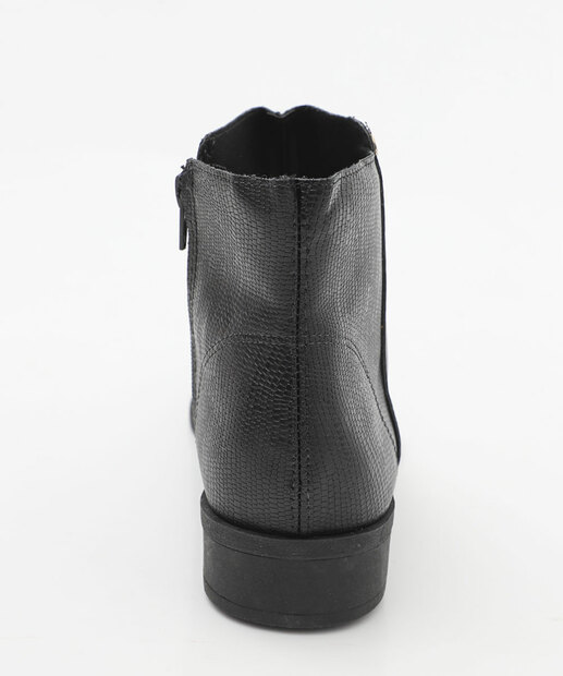 Bota Feminina Cano Curto Via Uno Preto