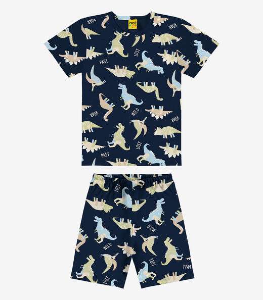 Image_Pijama Infantil Masculino Meia Malha Rovi Kids Azul