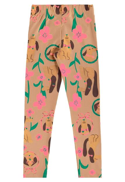 Conjunto Flores e Focinhos Legging Bee Loop