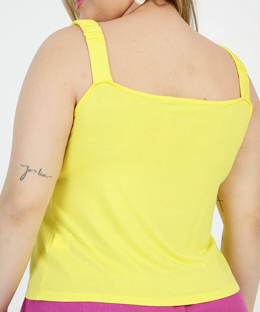 Blusa Regata Plus Size Feminina 