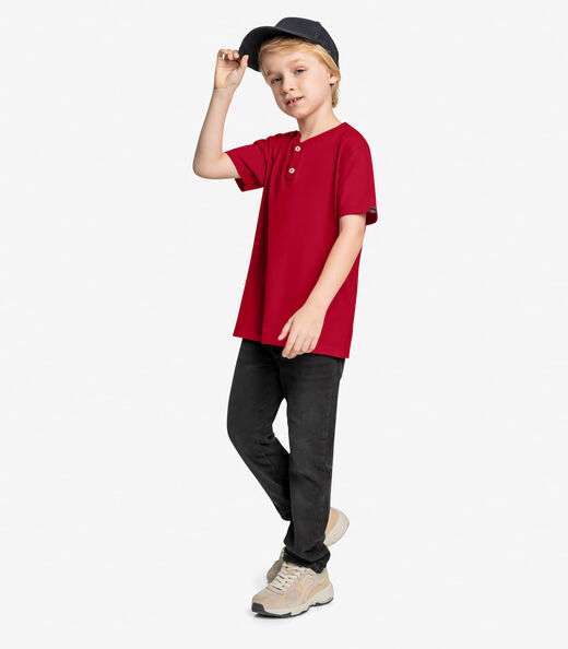 Polo Infantil Trick Nick Vermelho