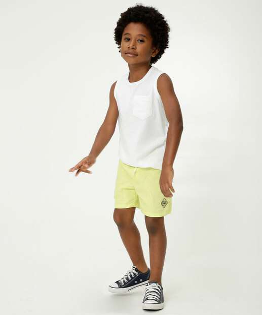 Kit Bermudas Infantil Surf Listras MR Tam  4 a 10