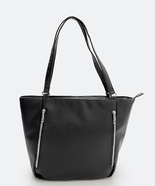 Bolsa De Ombro Tote Feminina Marisa Preto 