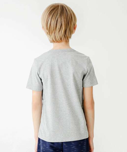 Camiseta Infantil Estampa Sonic Tam 4 a 10
