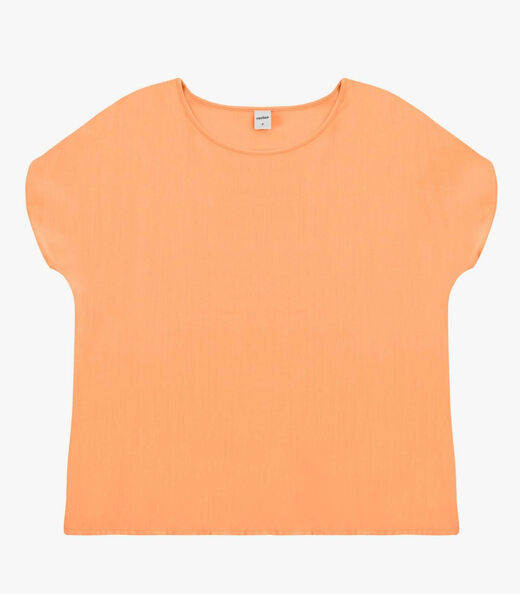 Blusa Feminina Tecido de Viscose Rovitex Laranja