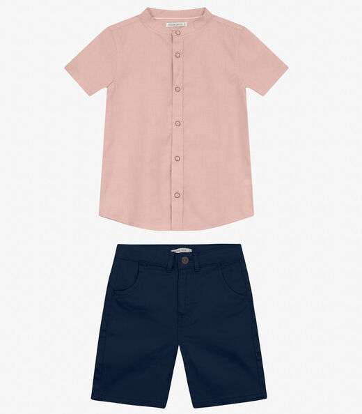 Image_Conjunto Camisa com Bermuda Trick Nick Rosa