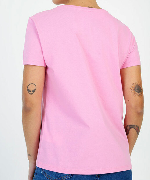 Blusa Cropped Feminina Pantera Cor De Rosa Marisa