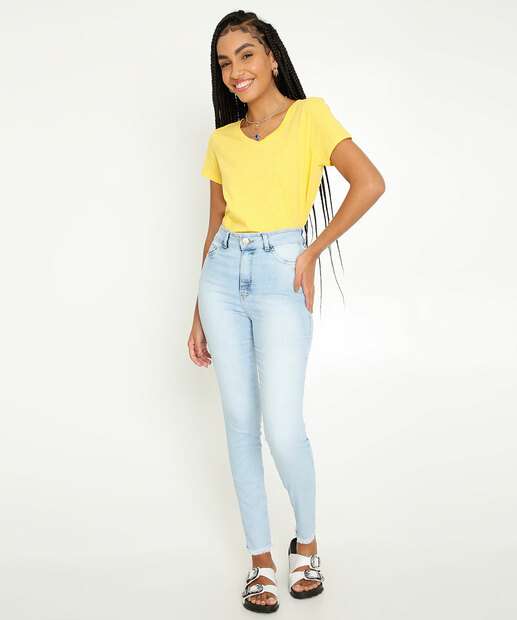 Blusa Feminina Flamê Manga Curta Marisa