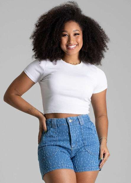 Shorts Jeans Sawary - 278552