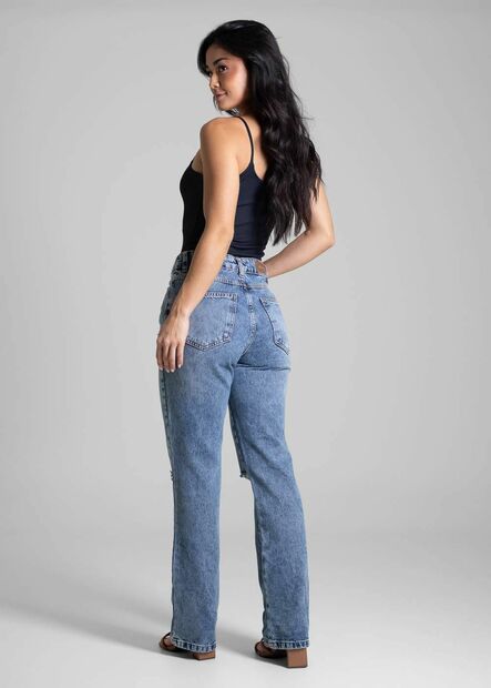 Calça Jeans Sawary Reta - 282486