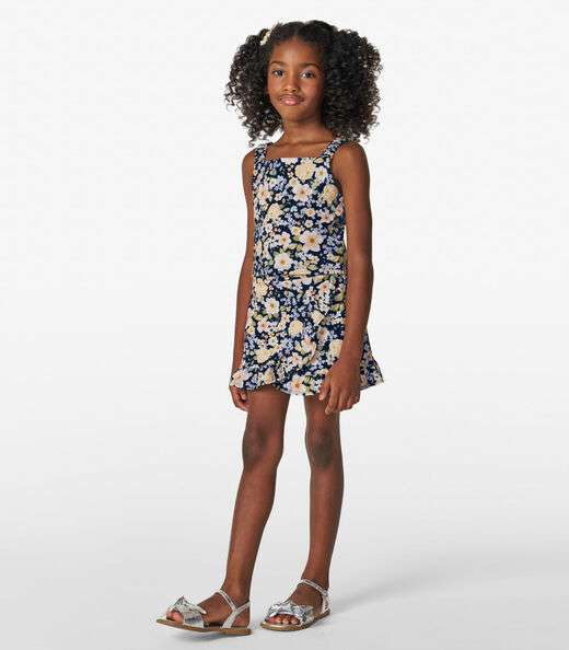 Conjunto Feminino Regata com Saia Trick Nick Azul Marinho