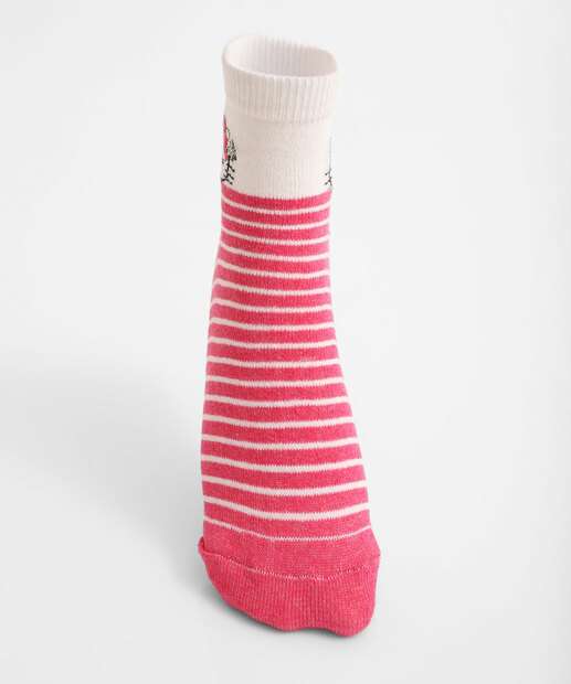 Kit Meia Cano Longo Feminina Hello Kitty Sanrio