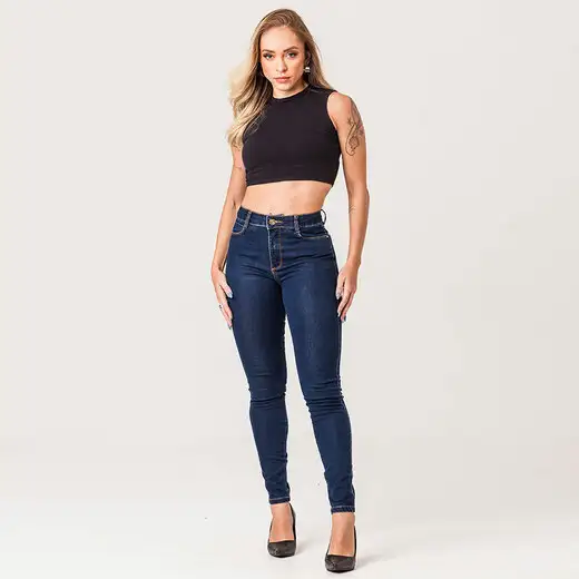 Calça Jeans Skinny Feminina Zune
