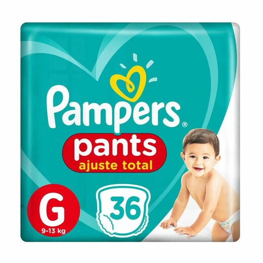 Image_Kit 2 Fraldas Confortsec Pants Mega ”G” Pampers Simples Pc36 Unidades cada