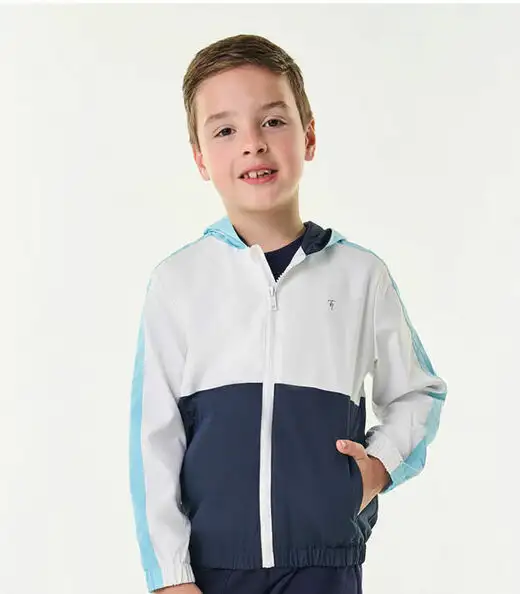 Jaqueta Infantil Em Microfibra Trick Nick Azul