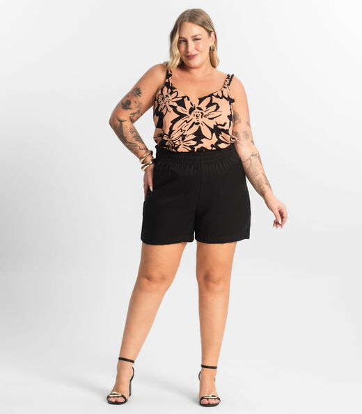 Blusa Feminina De Alça Secret Glam Marrom