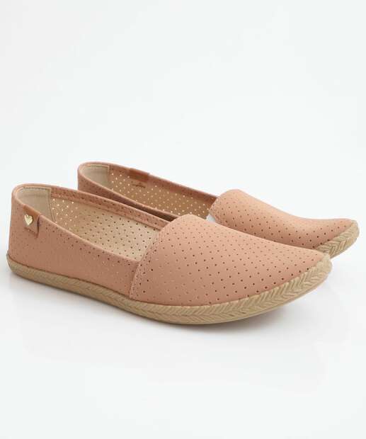 Alpargata Feminina Nobuck Moleca Bege