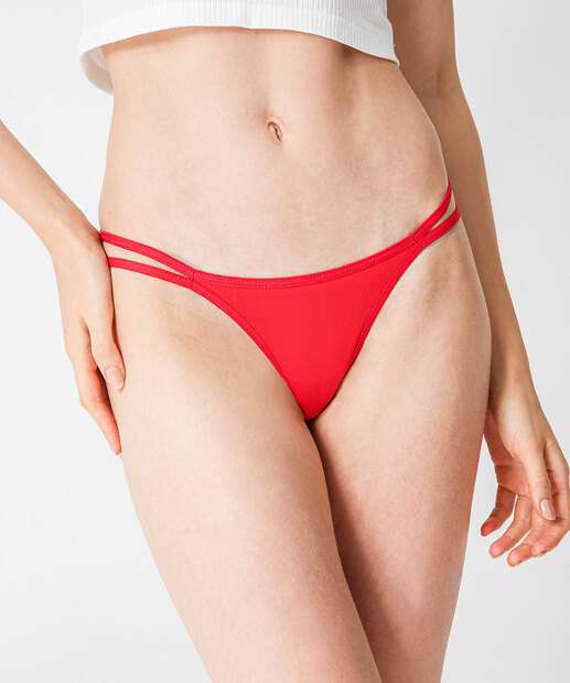 Kit 2 Calcinhas String Marisa Vermelho