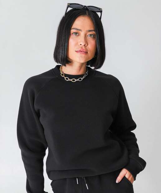 Image_Blusão Feminino Moletom Flanelado Marisa Preto