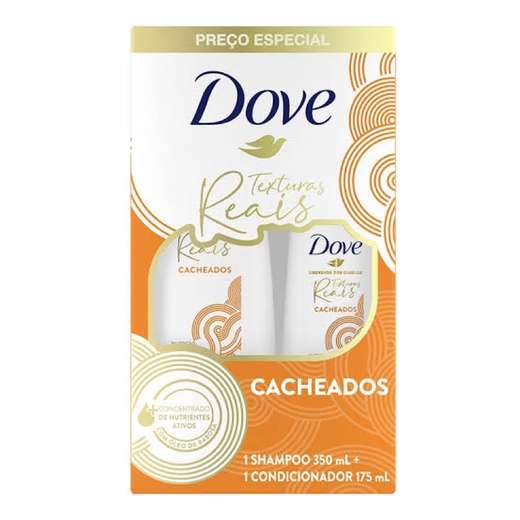 Image_Shampoo Kit Dove Cacheado Textura Reais 350ml