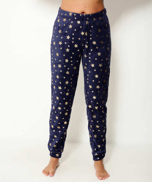 Pijama Feminino Fleece Hogwarts Warner Bros 