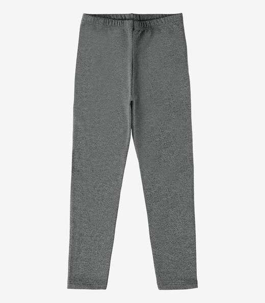 Legging Infantil Feminina Molecotton Rovitex Kids Cinza
