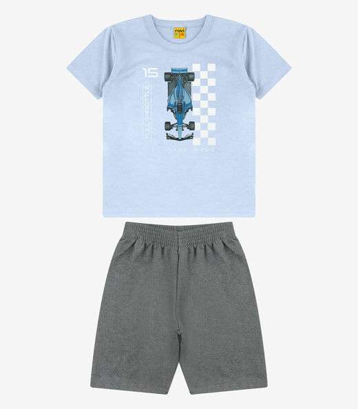 Image_Conjunto Camiseta com Bermuda Masculino Rovi Kids Azul