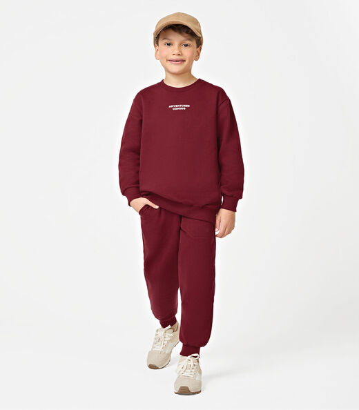 Conjunto Blusão Com Calça Masculino Trick Nick Vermelho