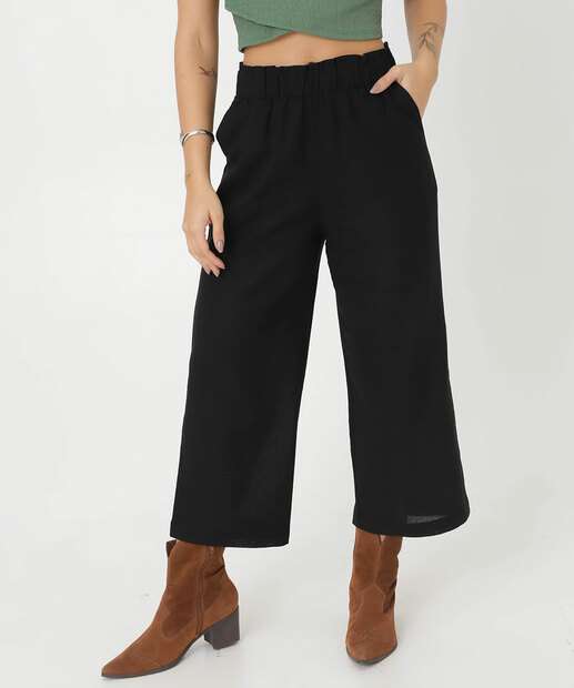 Calça Pantacourt Feminina Marisa