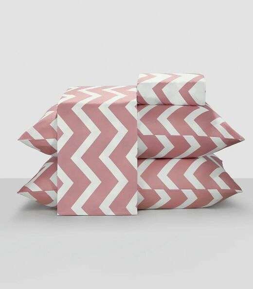 Image_Jogo De Cama King 4 Peças Lar E Lazer Rosa