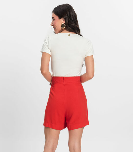 Bermuda Feminina Endless Laranja